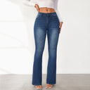 High-Waisted Flared Jeans for Women