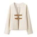 Chic Cropped Blazer for Women