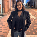 Chic Tied Women's Blazer for Stylish Looks