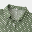 Chic Women's Polka Dot Short Sleeve Blouse