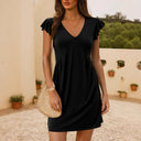 Women's Ruffled Summer Maxi Dress