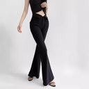 Chic Women's Flared Trousers in Stylish Design