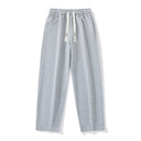 Elastic Waist Women's Pants with Side Pockets