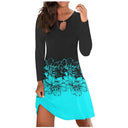 Floral V-Neck Women's Dress for Effortless Style