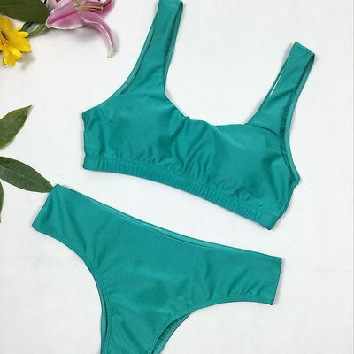 Stylish Women's Low Waist Bikini Set