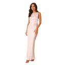Chic Shiny Floor-Length Dress for Women