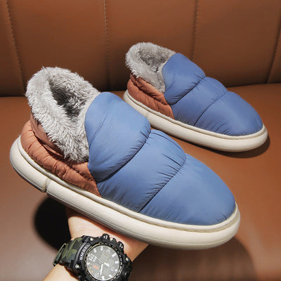 Insulated Ladies' Slippers with Non-Slip Sole