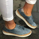 Chic Women's Slip-On Sneakers with Fringed Detailing