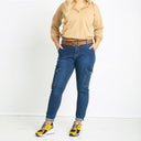 Chic Women's Cargo Jeans with Stylish Pockets