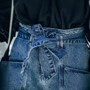 High-Waisted Denim Shorts for Women