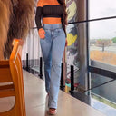 High-Waisted Bootcut Jeans for Flattering Fit