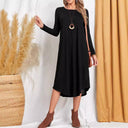 Chic Maxi Dress with High Hem for Women