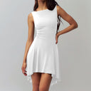 Asymmetrical Hem Body-Con Dress for Women