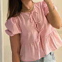 Chic Leopard Print Ruffle Blouse for Women