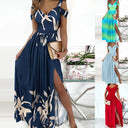Chic Women's Maxi Dress with Stylish Slit