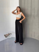 Chic Flowing Palazzo Pants for Women