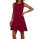 Women’s Summer Dress with Ruffled Hem