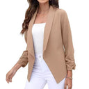 Chic Asymmetric Blazer for Women