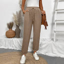 Chic Women's Lounge Pants with Elastic Waistband