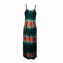 Chic Deep V-Neck Maxi Dress with Elegant Slit