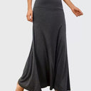 High Waist Maxi Skirt in Stretch Fabric for Women