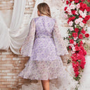 Floral Evening Dress for Women