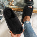 Cozy Fuzzy Slippers with Non-Slip Sole