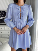 Chic Women's Ruffle Detail Dress