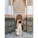 Trendy Printed Flared Pants for Women