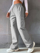 Stylish Women's Cargo Pants with Side Pockets