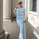 Chic Women's Evening Dress with Elegant Fit