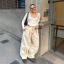 Airy High-Waist Pants for Women