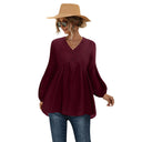 Chic Women's Button-Detail Blouse