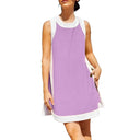 Stylish Women's Beach Dress with Trendy Trims