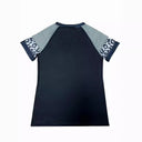 Trendy Women's Heart Design Short Sleeve Top