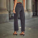 High-Waist Urban Chic Jeans for Women