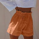 Chic Women's Summer Shorts in Airy Fabric
