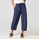Chic Adjustable Waist Leisure Pants for Women