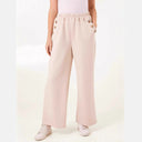Chic Women's Side Button Leisure Pants