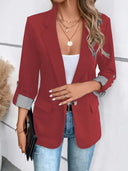 Chic Striped Women's Blazer for Any Occasion