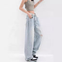 High Waist Women's Baggy Jeans for Effortless Style