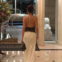 Glamorous Evening Dress with Corset Top for Women