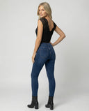 Romantic Lace Sleeve Women's Bodysuit with Deep V-Neck