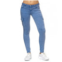 Women’s Cargo Pants with Elastic Waistband & Side Pockets