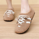 Non-Slip Fleece Slippers for Women