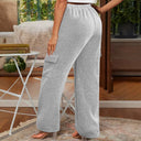Trendy Women's Cargo Pants with Stretch Waist