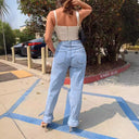 Trendy Ripped Boyfriend Jeans for Women