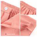 Chic High Waist Flared Pants for Women - Minimalist Design