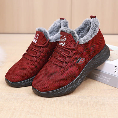 Women's Fleece-Lined Athletic Sneakers