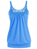 Ladies Lace Top with Chic Straps